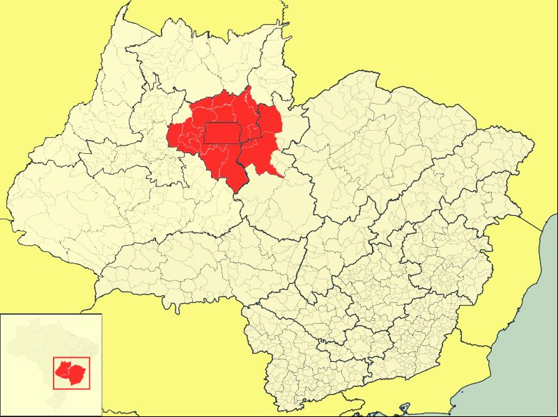 Mapa da Regi